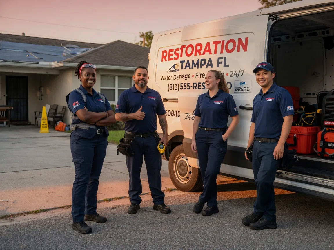 Water Damage Restoration company in Isaban, WV